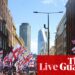 Thousands gather in London for far-right ‘unite the kingdom’ rally and counter-protest – UK politics live | Politics