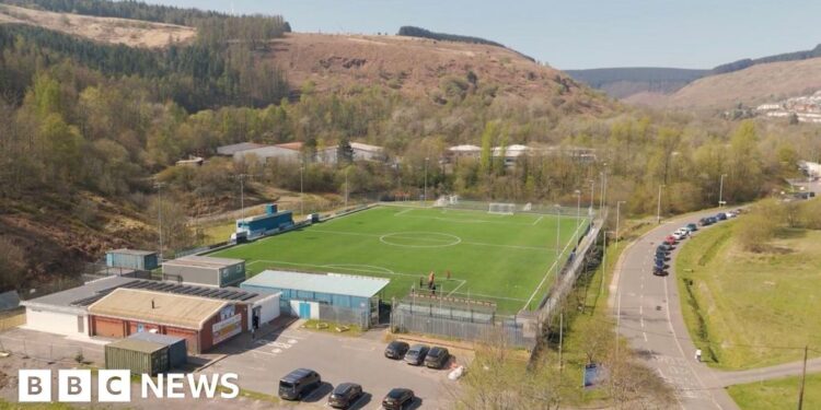 Valleys football club could become first to power its ground with water