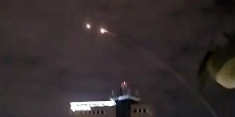 Iranian rockets intercepted over central Israel | Israel-Iran conflict