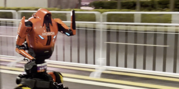Robots running a marathon!