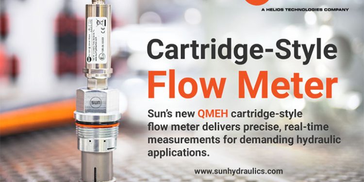QMEH cartridge valve flow meter offers precise measurement