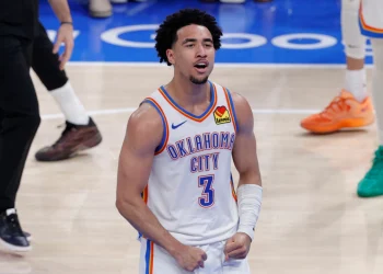 Thunder’s Jared McCain says Spurs made threat after ‘crazy’ hard foul at end of Game 5