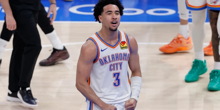 Thunder’s Jared McCain says Spurs made threat after ‘crazy’ hard foul at end of Game 5