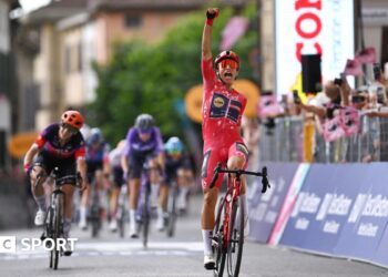 Women’s Giro d’Italia: Elisa Balsamo wins fourth consecutive sprint stage