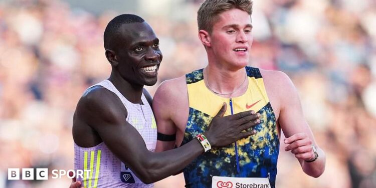 Diamond League Oslo: Cooper Lutkenhaus stuns Olympic champion as fellow teenager Gout Gout struggles