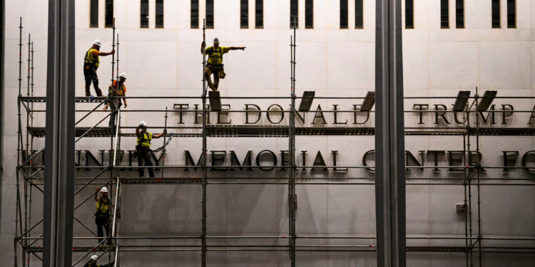 Kennedy Center Removes Trump’s Name From Facade