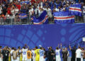 Copa Mundial: los fans de Cabo Verde celebran el empate contra España