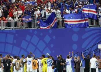 Copa Mundial: los fans de Cabo Verde celebran el empate contra España