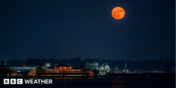 June 2026 full Moon: How and when to see the Strawberry Moon rise in the UK