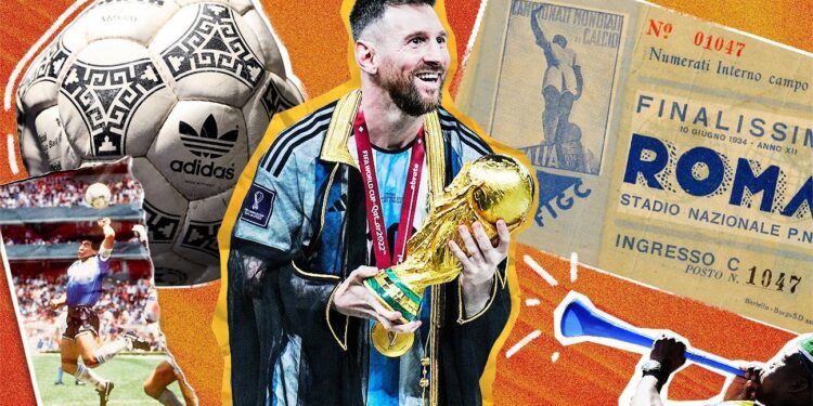 22 World Cup items from previous tournaments, 22 stories