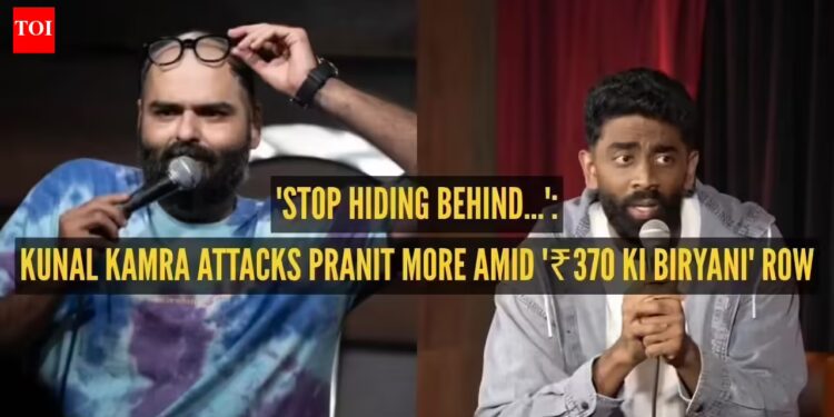 Kunal Kamra: ‘Stop hiding behind crowdwork’: Comedian Kunal Kamra attacks Pranit More’s apology amid ‘₹370 ki biryani’ row