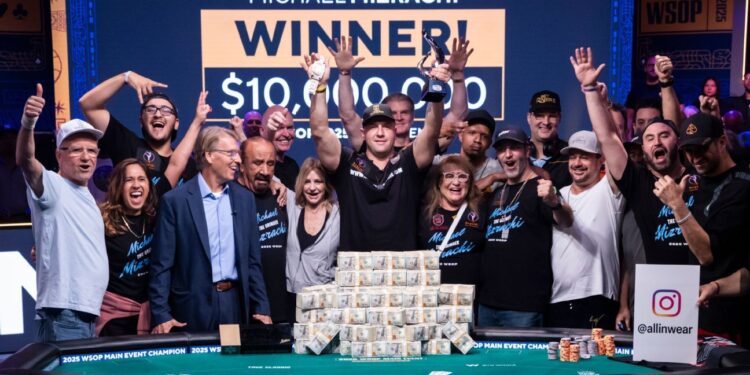 The long victory lap for 2025 WSOP champ Michael Mizrachi