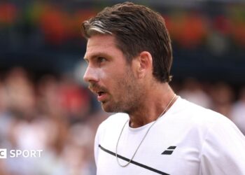 Queen’s: Cameron Norrie beaten by Alejandro Davidovich Fokina but Arthur Fery through