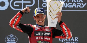 Marc Marquez hits 100 career wins with Hungarian MotoGP victory | Motorsports News