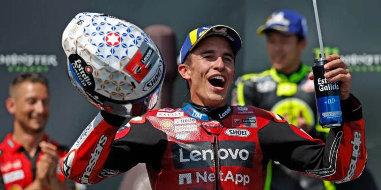 Marc Marquez wins the Czech MotoGP, narrows title gap to leader Bezzecchi | Motorsports News