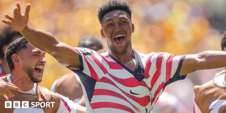 World Cup 2026: USA’s Alex Freeman is the son of Super Bowl winner but is forging his own path