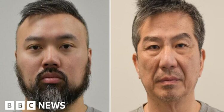 Men jailed over work for Chinese intelligence in UK