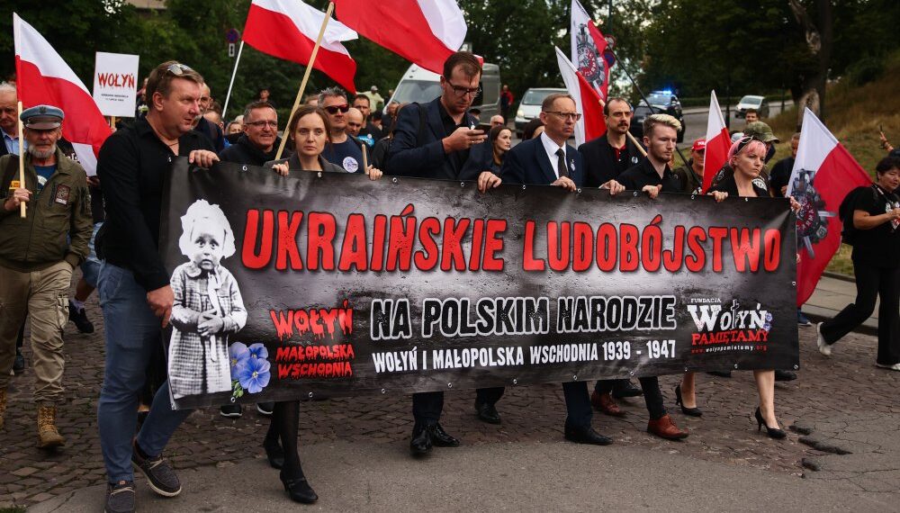 Historical dispute between Poland and Ukraine