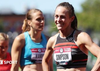 Jenny Simpson: Olympic medallist leaves hospital after cardiac arrest