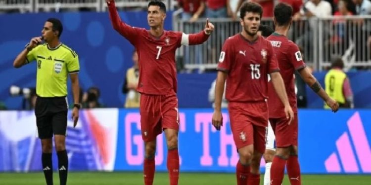 Portugal’s Ronaldo first man to score at six World Cups