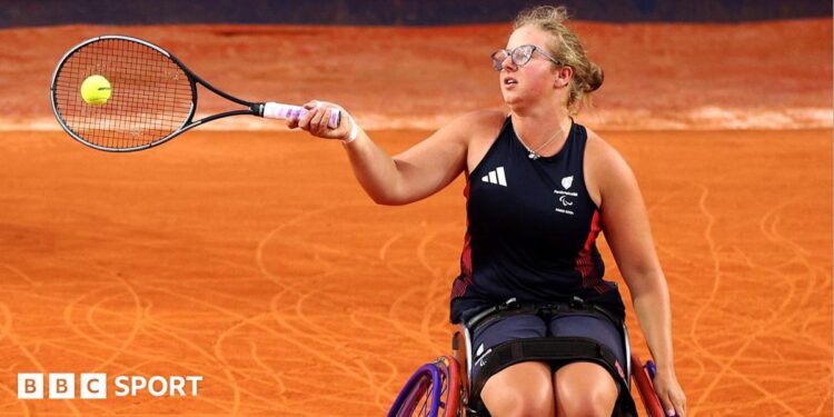 Abbie Breakwell: ParalympicsGB wheelchair tennis player reflects on chance meeting that launched career