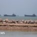US lifts naval blockade as Iran’s supreme leader says Trump made deal ‘out of desperation’