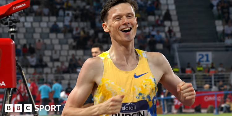 Diamond League: Max Burgin beats Olympic champion Emmanuel Wanyonyi to win 800m in Morocco