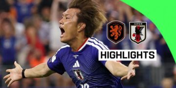 Japan come from behind twice to draw with Netherlands