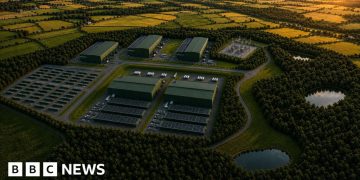 Plans for massive data centre near Great Torrington in Devon