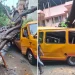 Student Dies, 10 Injured After Tree Falls On School Bus In Mumbai’s Chembur