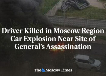 Driver Killed in Moscow Region Car Explosion Near Site of General’s Assassination