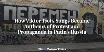 How Viktor Tsoi’s Songs Became Anthems of Protest and Propaganda in Putin’s Russia