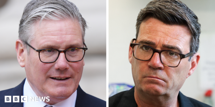 Starmer holds talks with Burnham as he seeks ‘orderly’ transition