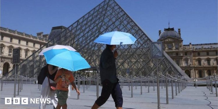 Europe heatwave: France, UK and Spain see record temperatures as heatwave grips western Europe