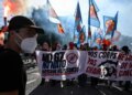 Geneva police use force as G7 protest escalates into violence | Protests News