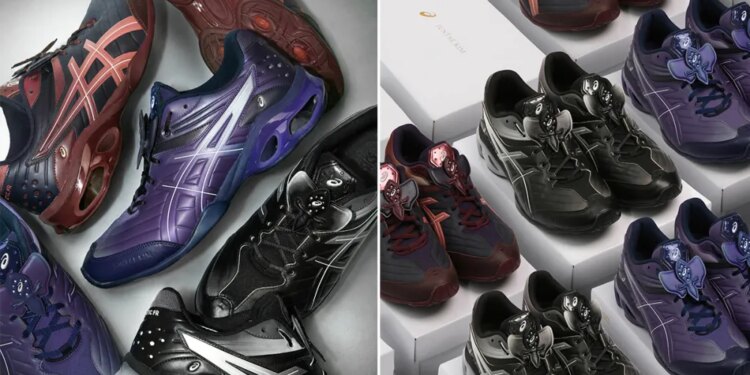 Juntae Kim x Asics Gel-Kinetic FR With Signature Flowers, Release Date