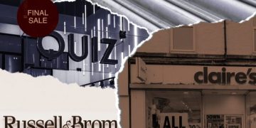 High street’s half-year score: 3,618 jobs and 400 shops lost