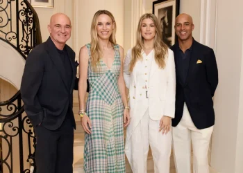 Andre Agassi, Caroline Wozniacki, Genie Bouchard and James Blake Talk Tennis