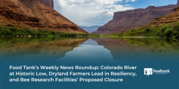 Food Tank’s Weekly News Roundup: Colorado River at Historic Low, Dryland Farmers Lead in Resiliency, and Bee Research Facilities’ Proposed Closure