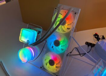 Hyte’s new prototype AIO cooler looks to pack funky RGB and transparent shrouds into an affordable package