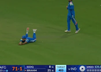 Watch: Debutant Prince Yadav grabs sensational running catch in IND vs AFG ODI