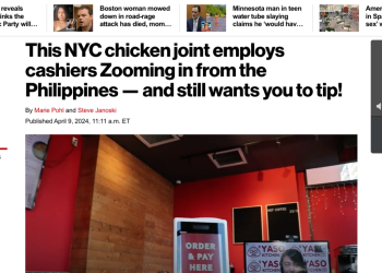 Restaurant Cashier Zooms In to Work, Press Freaks Out. Better Get Ready for Lots More Change at Checkout – The Spoon