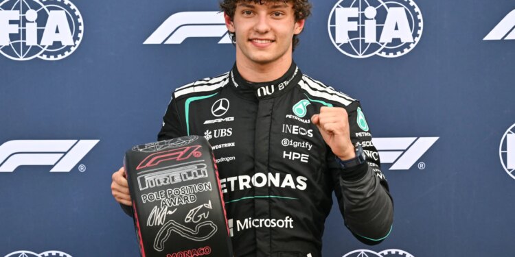 Teenager Antonelli snatches Monaco pole with ‘magic lap’ for Mercedes | Motorsports