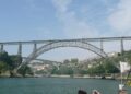 Maria Pía Bridge in Vila Nova de Gaia