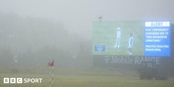 US Open 2026: Fog halts opening round at Shinnecock Hills before Rory McIlroy and Scottie Scheffler start