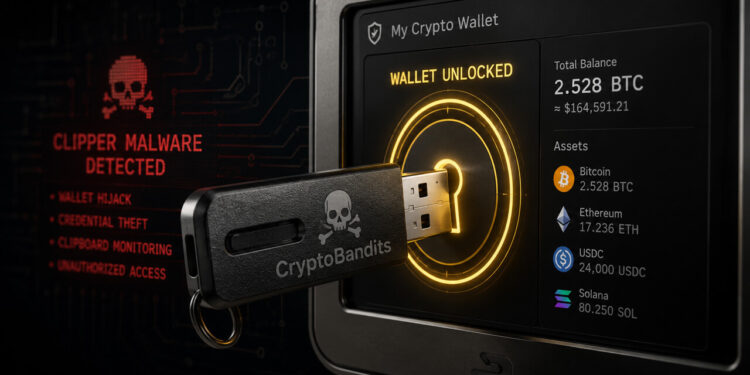 CryptoBandits malware lets criminals use your USB drive to access crypto wallets