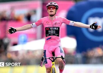 Giro d’Italia: Jonas Vingegaard on verge of victory after winning stage 20