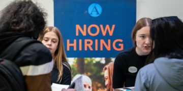 The US economy added 172,000 jobs last month, extending the labor market rebound