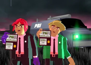 Green Suits is a surreal platformer stroke JRPG filled with Escher architecture and paranormal investigators