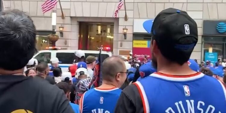 Nobody is sleeping in New York today